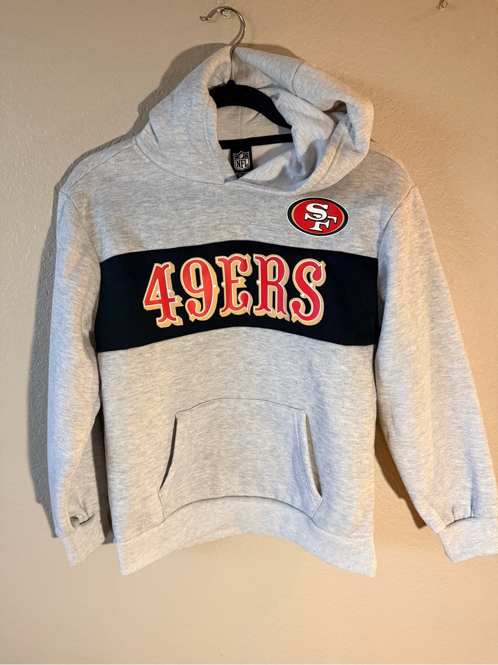 NFL San Francisco 49ers *youth* Gray Hoodie